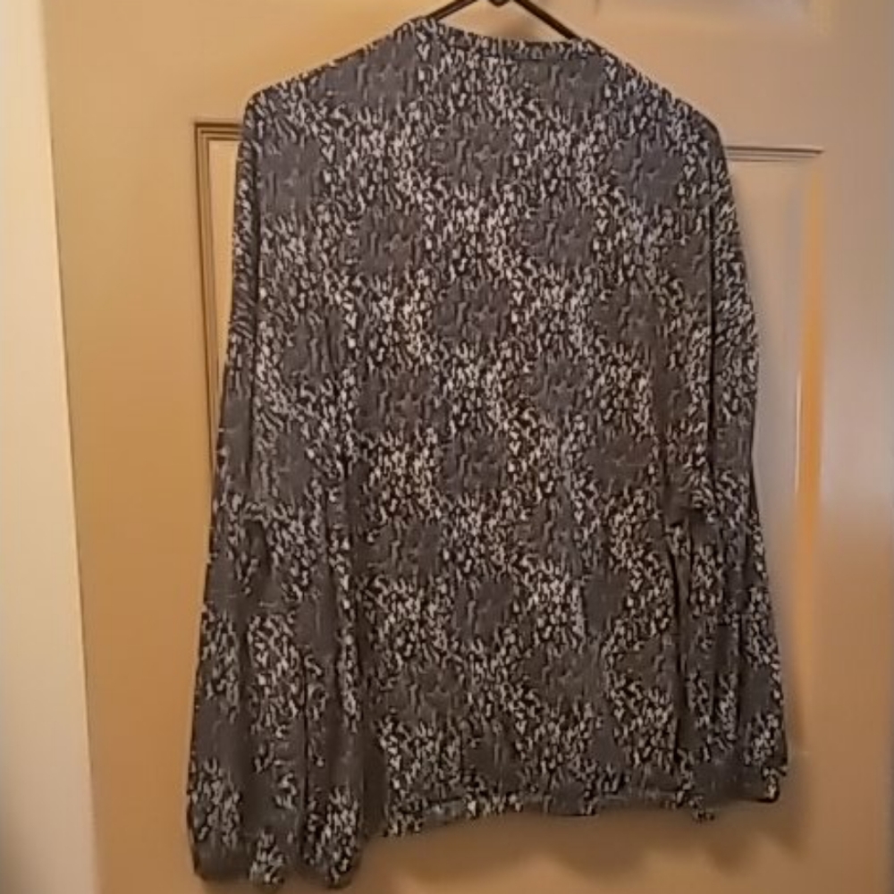 LuLaRoe womens zip up jacket black m - Picture 8 of 10